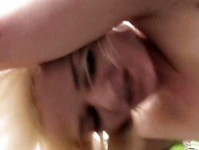 Amateureuro - Old Blonde Getting Banged! By Bf On The Stairs