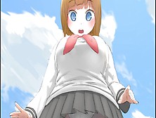 Size Matters - Bob-Cut Girl Stomp (Giantess / Shrinking Game)