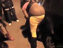 Bare Chocolate Booties In The Female Street Fight