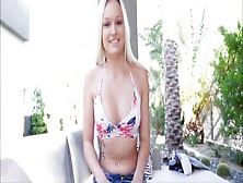 Hot New Young Blonde Teen First Porn Fucked Outdoors Pov