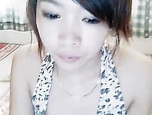 The Asian Woman Loses Her Shame On The Webcam