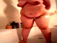 Chubby Fat Bbw Vanilla Faith Ardalan Taking A Shower