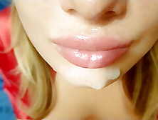 Her Best Lipstick Is His Cum Sweet-Beautiful Blowjob And Mastrubation