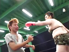 Asian Bbw Boxing Wrestling