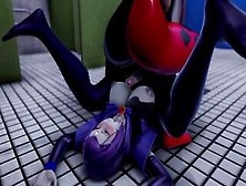 Shemale Hentai Raven Love Harley Quinn [Hentai 3D]