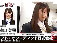 Exotic Japanese Whore Aya Eikura,  Risa Sanada In Fabulous Public,  Office Jav Scene