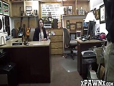 Handsome Milf Sells Her Mouth And Twat In The Pawnshop