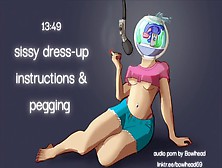 Audio: Sissy Dress-Up Instructions & Pegging