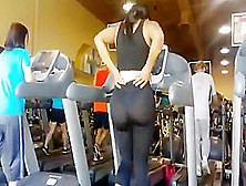 Fat Ass Latina In Yoga Pants In The Wake