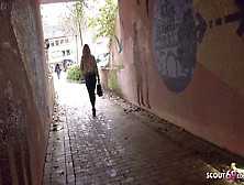 1080P – European Scout Teenager Gina Made To A Prostitute At Street Casting