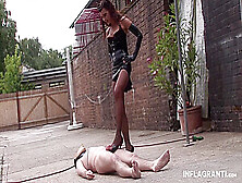 Eu Mistress Punishing Her Male Slave - Lucia Excentric