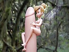 3D Hentai | Tinker Bell With A Monster Dick