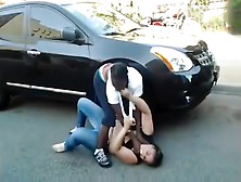 Street Fighting Until The Boobs Fall Out