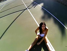 Tennis Courts Are A Good Place For Picking Up Hot Girls