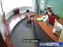 Gabrielle Goes For A Job Interview With The Doctor Turns Into Wild Sex