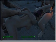 Threesome.  Teaching Chick Poses | Porn Fallout | Sex Gam
