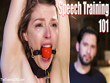 Speech Training An Anal Slut: Ella Nova - Thetrainingofo