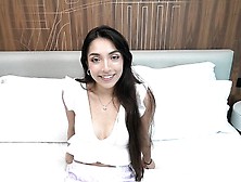 Check Out This Petite Latina With Perfect Titties And A Fat Ass!