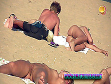 Amateur Beach Couples Voyeur Nudist Vid