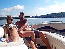 Last Few Weeks Of Summer So We Had To Get In Some Hot Sex On The Lake 10 Min