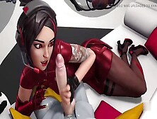 Overwatch Gamer Girl Enjoys 3D Hentai Action In A Steamy Compilation Video