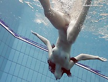 Fun Hungarian Beauty Sima Alluring Underwater Showcase