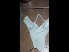 Old And Torn Panties From My Cousin In The Trash
