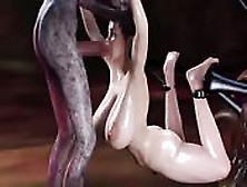 Big Boobs Hentai Tied Up And Fucked By Alien