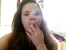 Fat Teen Bbw Twerks And Smokes Weed While Playing With Her Jiggly Belly