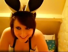 My Playboy Bunny Sucking My Cock