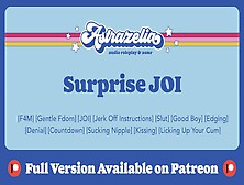 [Patreon Exclusive Teaser] Surprise Joi [Jerk Off Instructions] [Gentle Fdom]