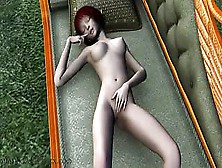 3D Cgi Elf Babe Masturbation Porn Fantasy