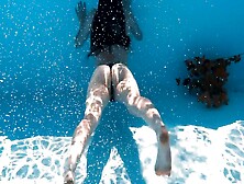 Nice Fernanda Releve Underwater Gymnast Babe