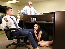 Kyler Quinn Tries Office Anal With Her Needy Boss