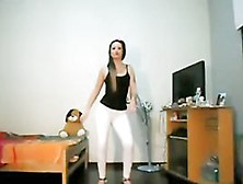 Argentinian Sexy Girl Dancing At Home