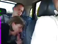 Slut Amateur Mom In The Car Sucking Cock Of A Young Guy. Mp4