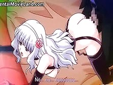 Horny Anime Hottie Blows Tube And Gets