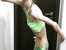 Anorexic Denisa Posing And Has Ribs Fumbled