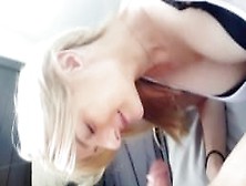 Cute Blonde Wakes To A Big Dick In Her Mouth