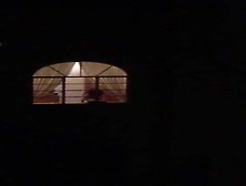 Hot Milf Neighbor Flashing Boobs In The Window