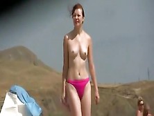 Sexy Girls At A Beach