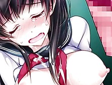 Hentai Schoolgirl With A Pair Of Massive Tits Fucked Rough