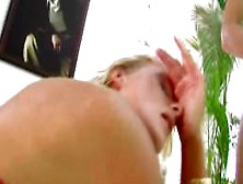 Ass Traffic Tall Blonde Takes Dual Penetration And Facial