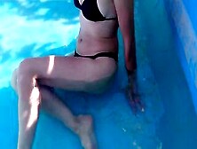 Swimmuchisuit. Mp4Foxy Caroline In The Pool
