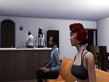 Mega Sims- Wifey Cheats On Hubby With Plumbers (Sims Four)