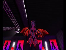 Hot Succubus Dancing And Teasing You On Stage Before Taking You Away