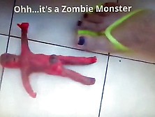 Big Cock Zombie Trample Foot And Crushed