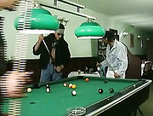 2 Fabulous German Sluts Having A Great Time On A Pool Table