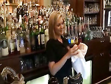Lovely Euro Bartender Fucked During Her Work To Earn Much More C