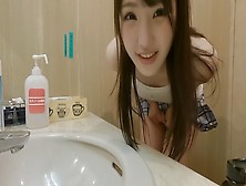 Sexy Chinese Idol⑤Exposed Sex In Ordinary Cafe.  I Put Toys In Her And Made Her Give Me A Bj.